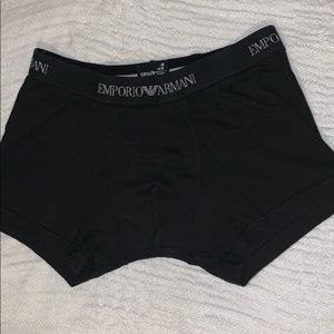 Black Emporio Armani Boxer Brief